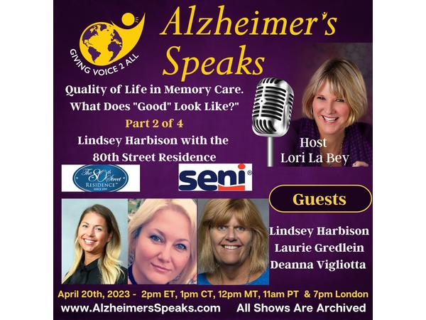 Quality of Life in Memory Care. What Does "Good" Look Like? Part 2 of 4 episode artwork