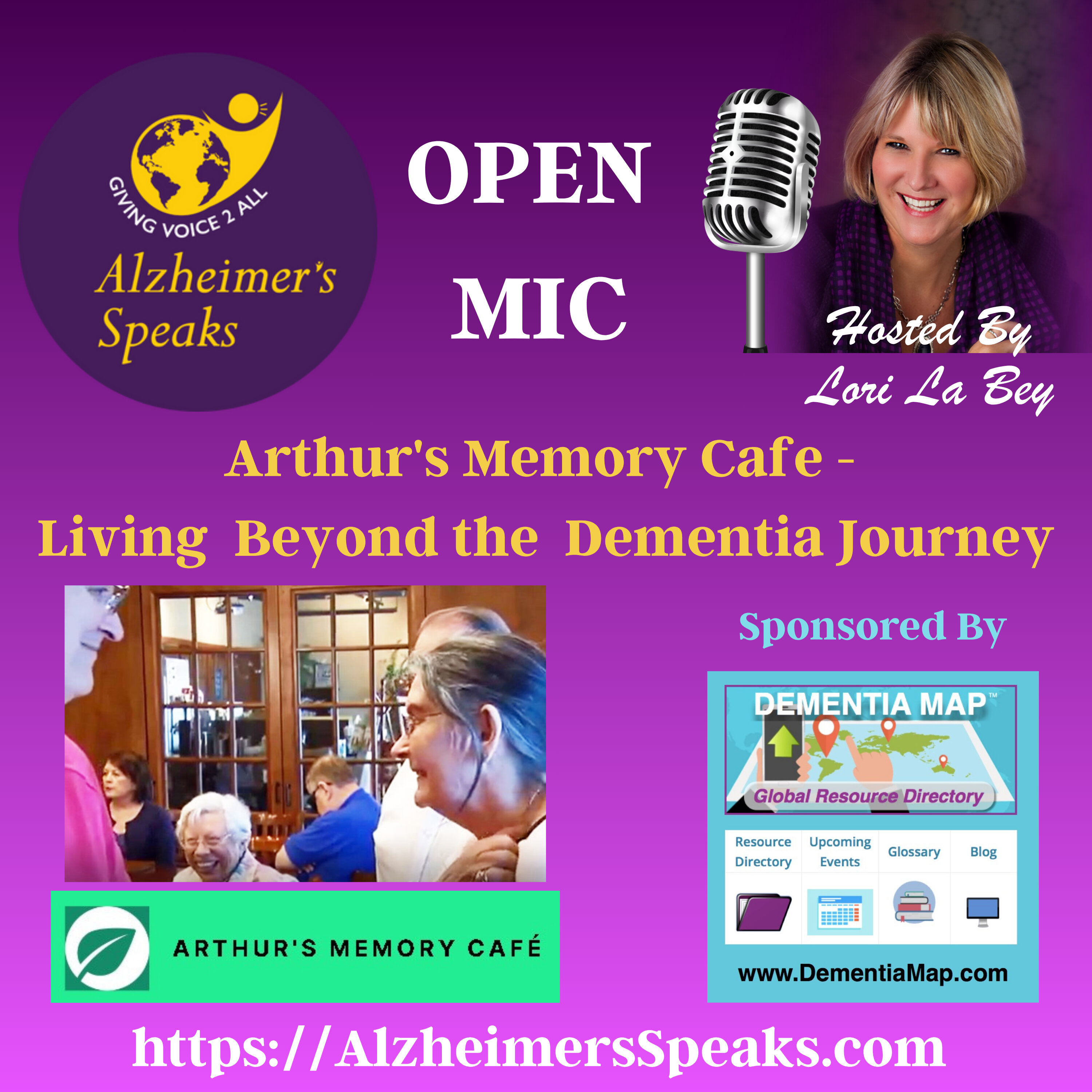 Arthur's Memory Cafe - Living Beyond the Dementia Journey episode artwork