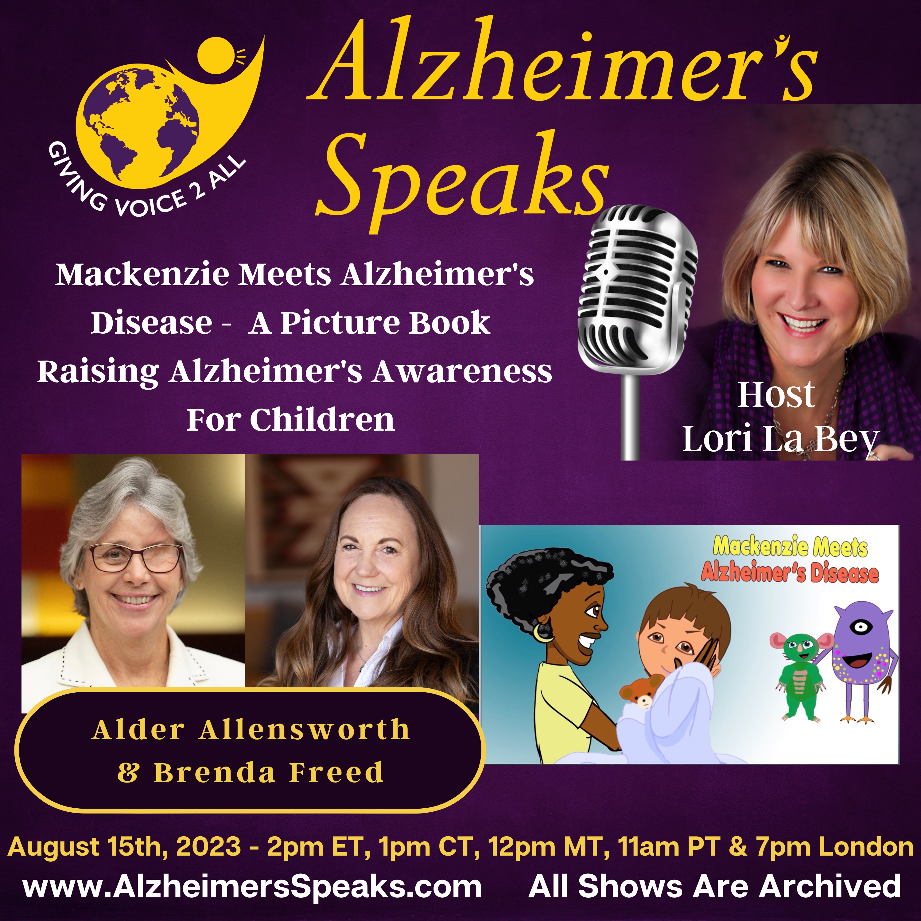 Mackenzie Meets Alzheimer's Disease - A Picture Book for Children