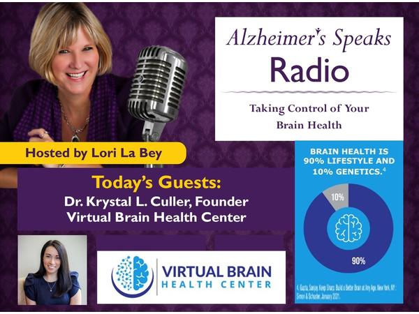 Dr. Krystal L. Culler:  Taking Control of  Your Brain Health episode artwork