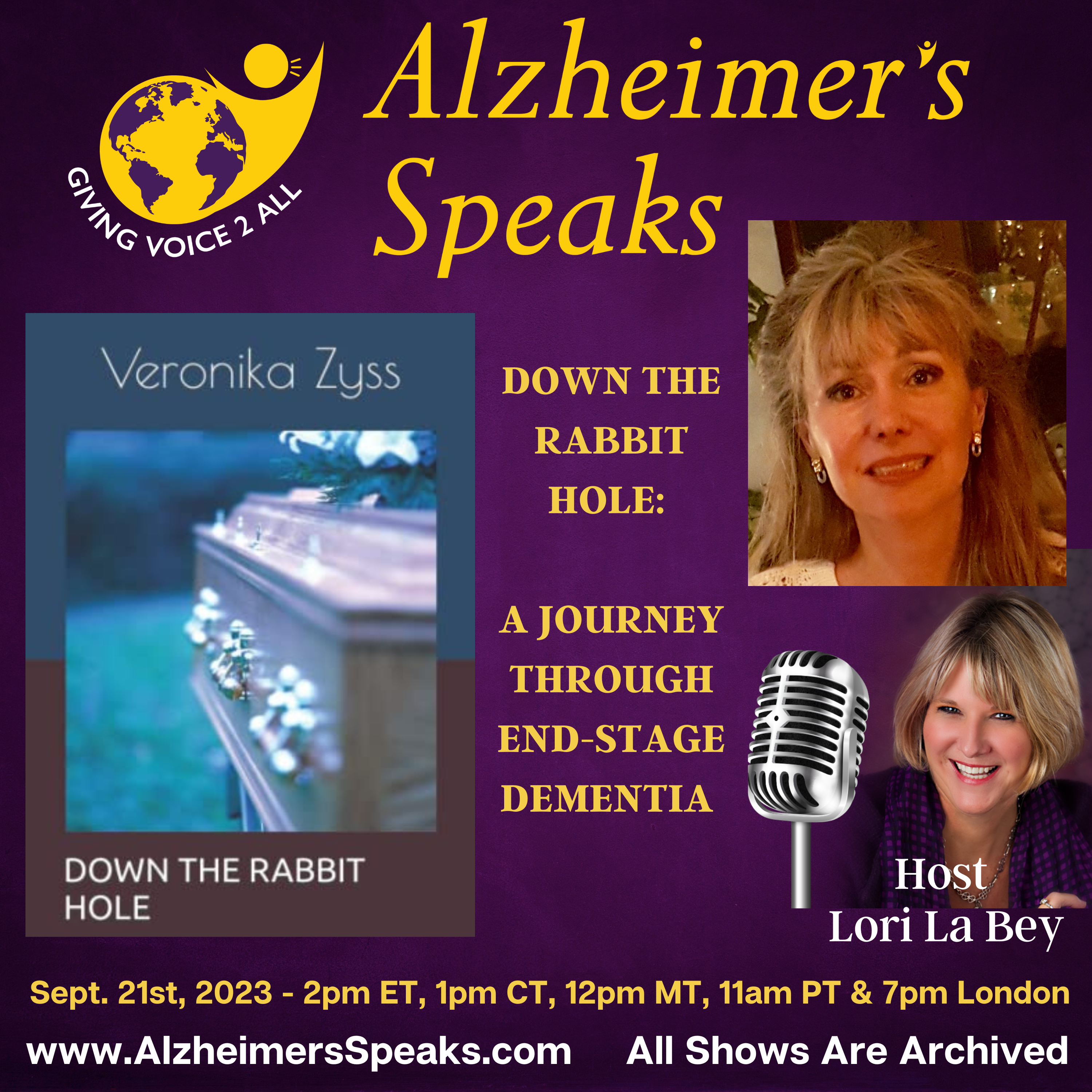 DOWN THE RABBIT HOLE: A JOURNEY THROUGH END-STAGE DEMENTIA