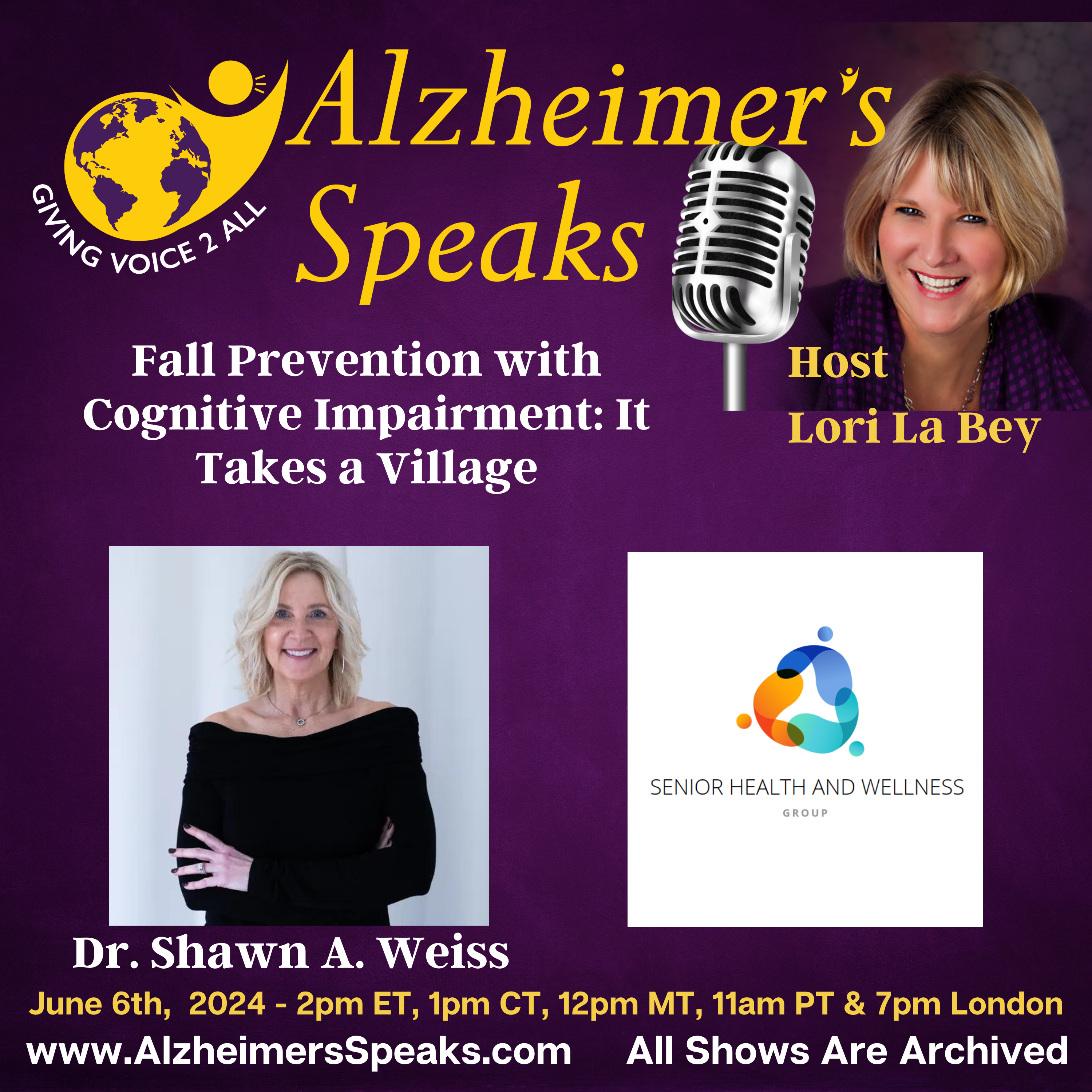 Fall Prevention with Cognitive Impairment: It Takes a Village