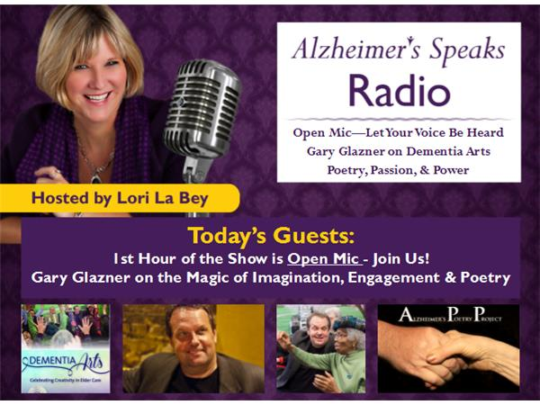 Alzheimer's Speaks Open Mic & A discussion On Dementia Arts