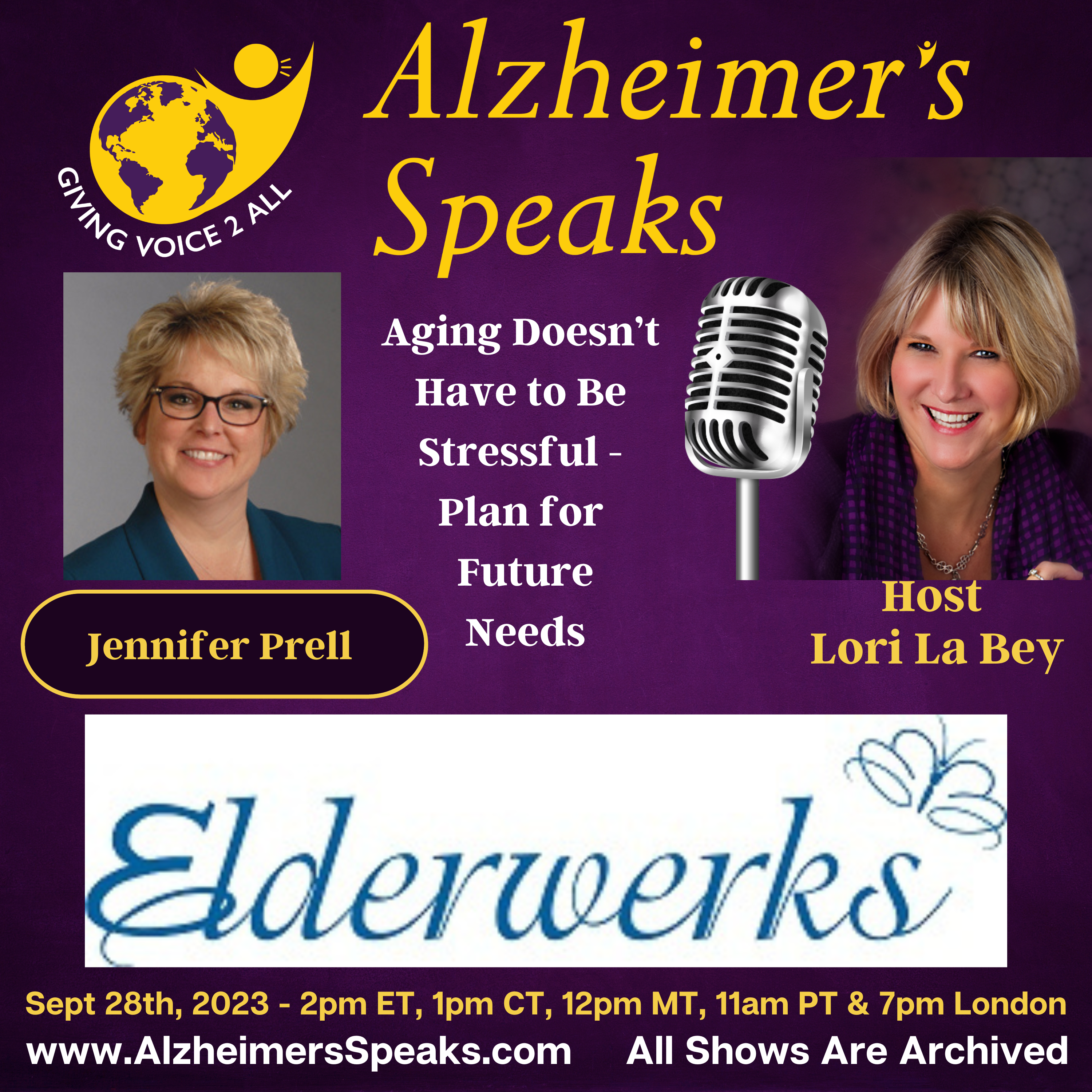 Aging Doesn’t Have to Be Stressful - Plan for the Future Now episode artwork