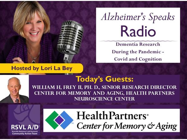 William H. Frey on Dementia Research During the Pandemic - COVID and Cognition episode artwork