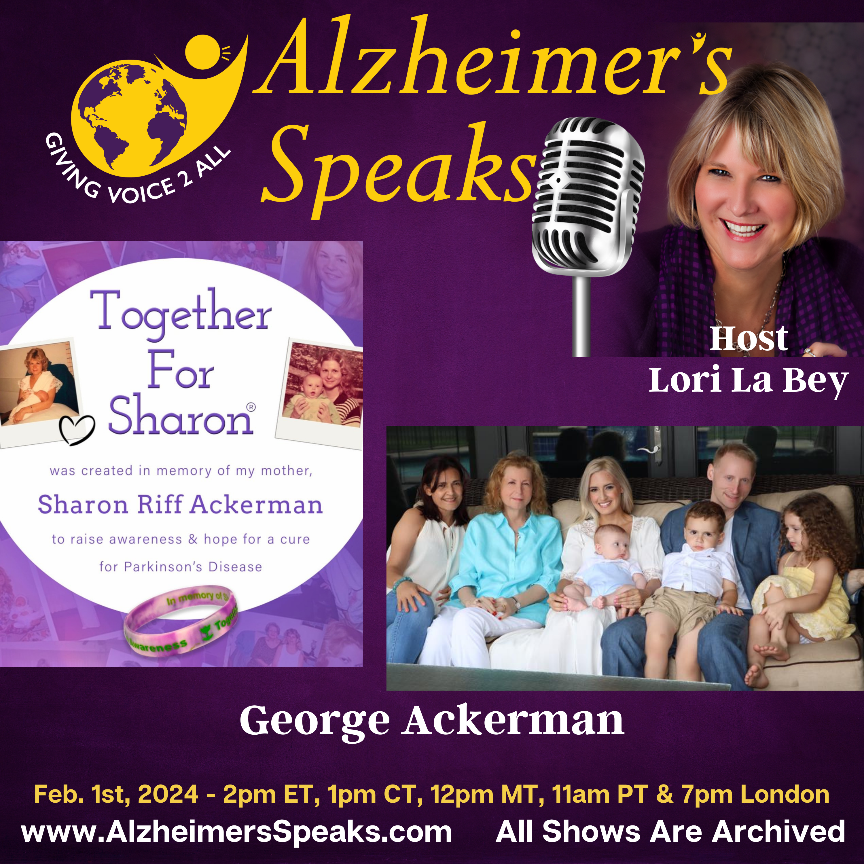 Together For Sharon - A Parkinson’s Legacy Project Spreading Awareness