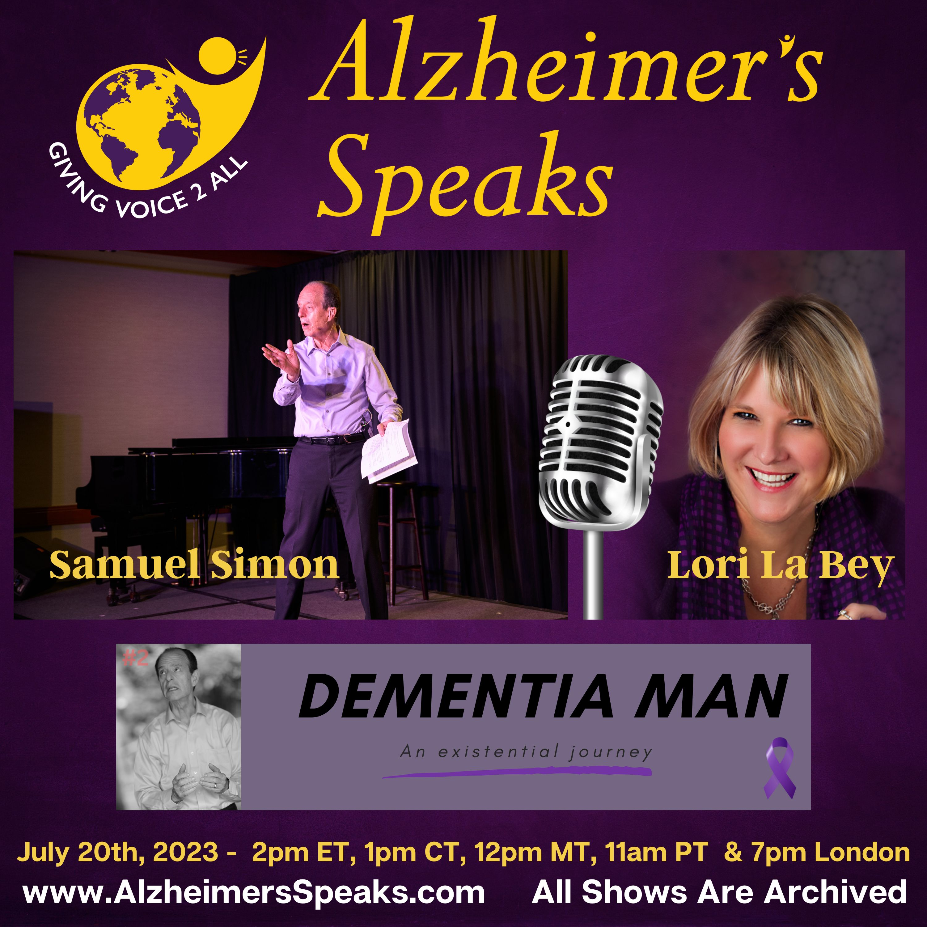 Samuel A. Simon Is Dementia Man - The Man and The Play