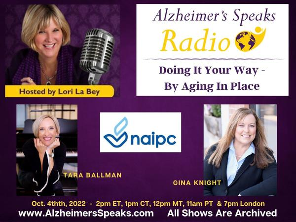 Learn About The National Aging in Place Council on Alzheimer’s Speaks Radio
