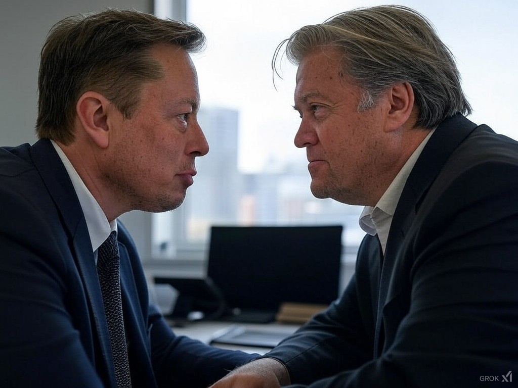 Steve Bannon Sounds Alarm on Elon Musk