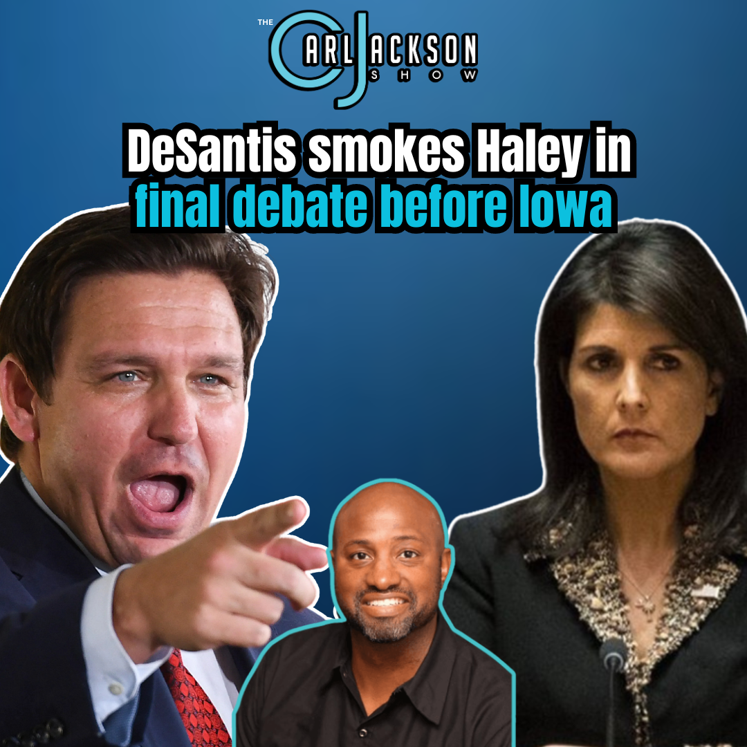 THE DeSantis smokes Haley in final debate before Iowa