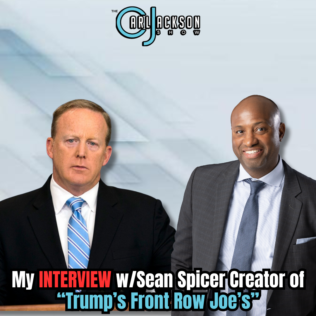 My INTERVIEW w/Sean Spicer Creator of “Trump’s Front Row Joe’s”