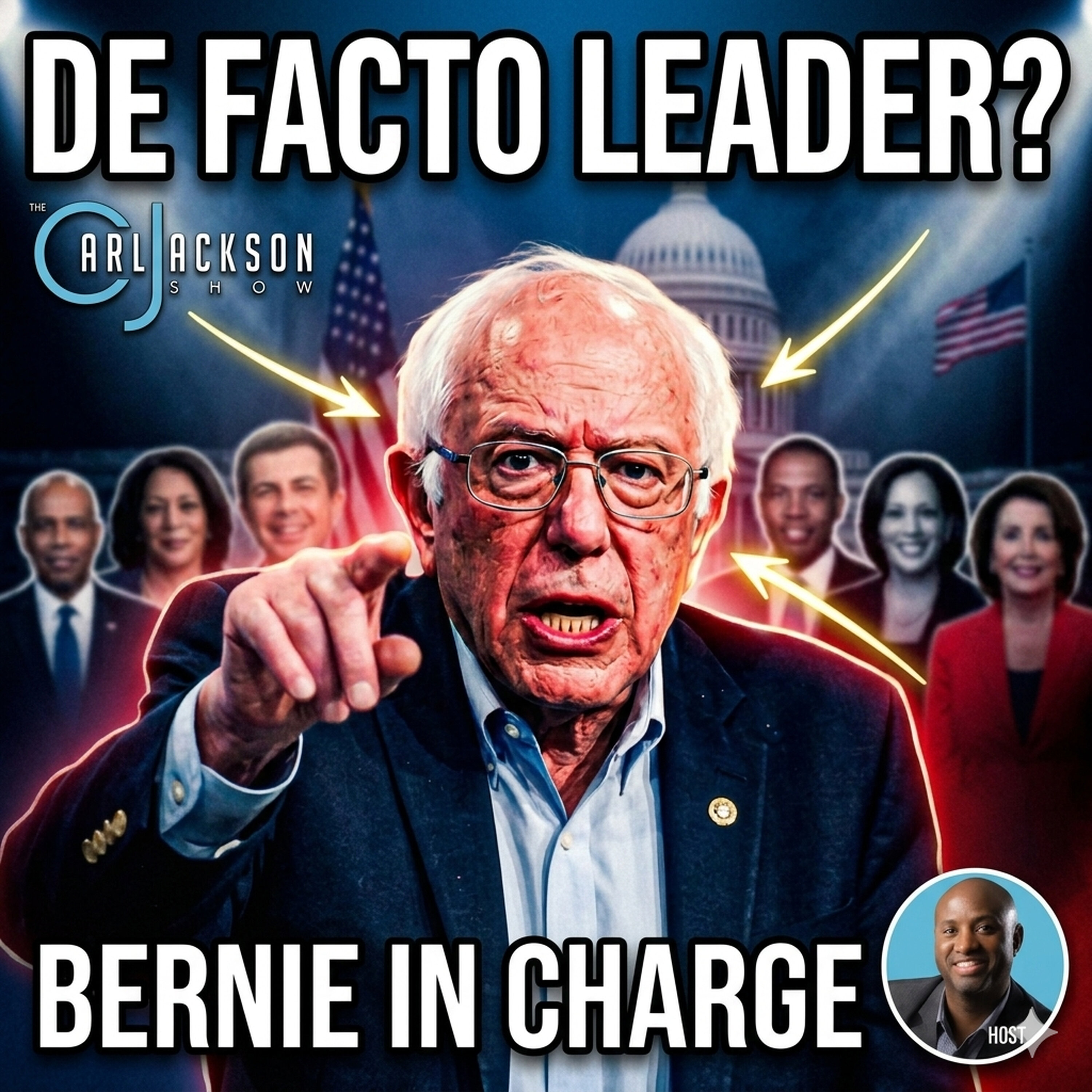 Bernie Sanders Is The De Facto Leader Of The Dem Party episode artwork