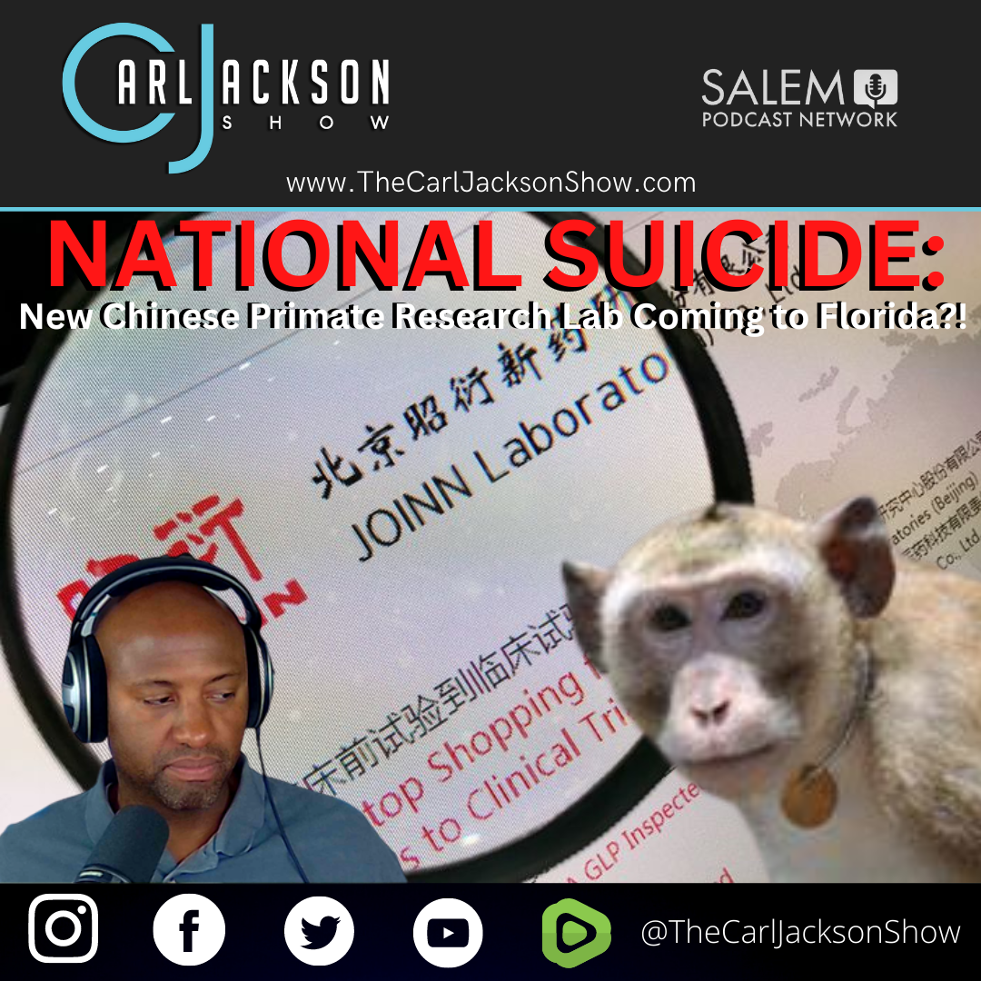 NATIONAL SUICIDE: New Chinese Primate Research Lab Coming to Florida?!