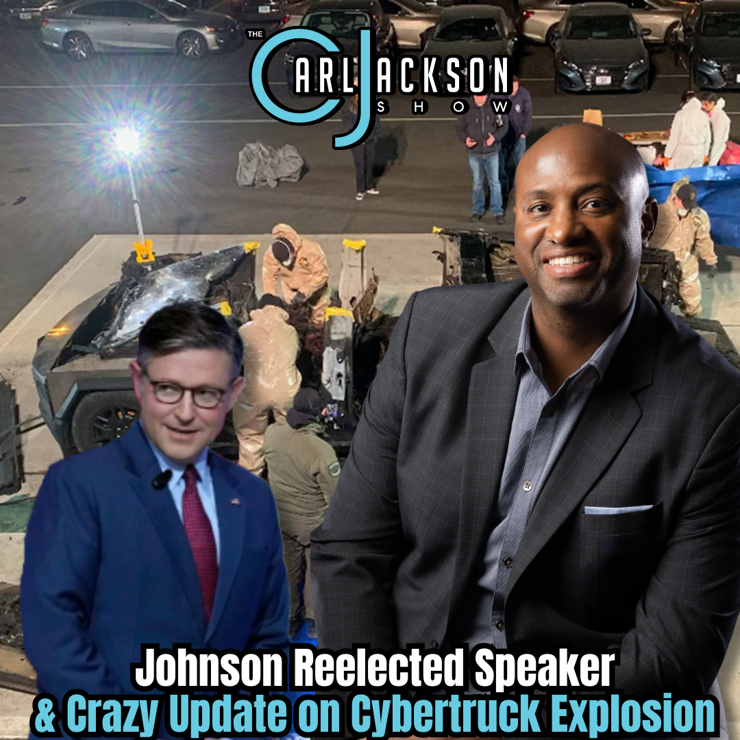 Johnson Reelected Speaker & Crazy Update on Cybertruck Explosion