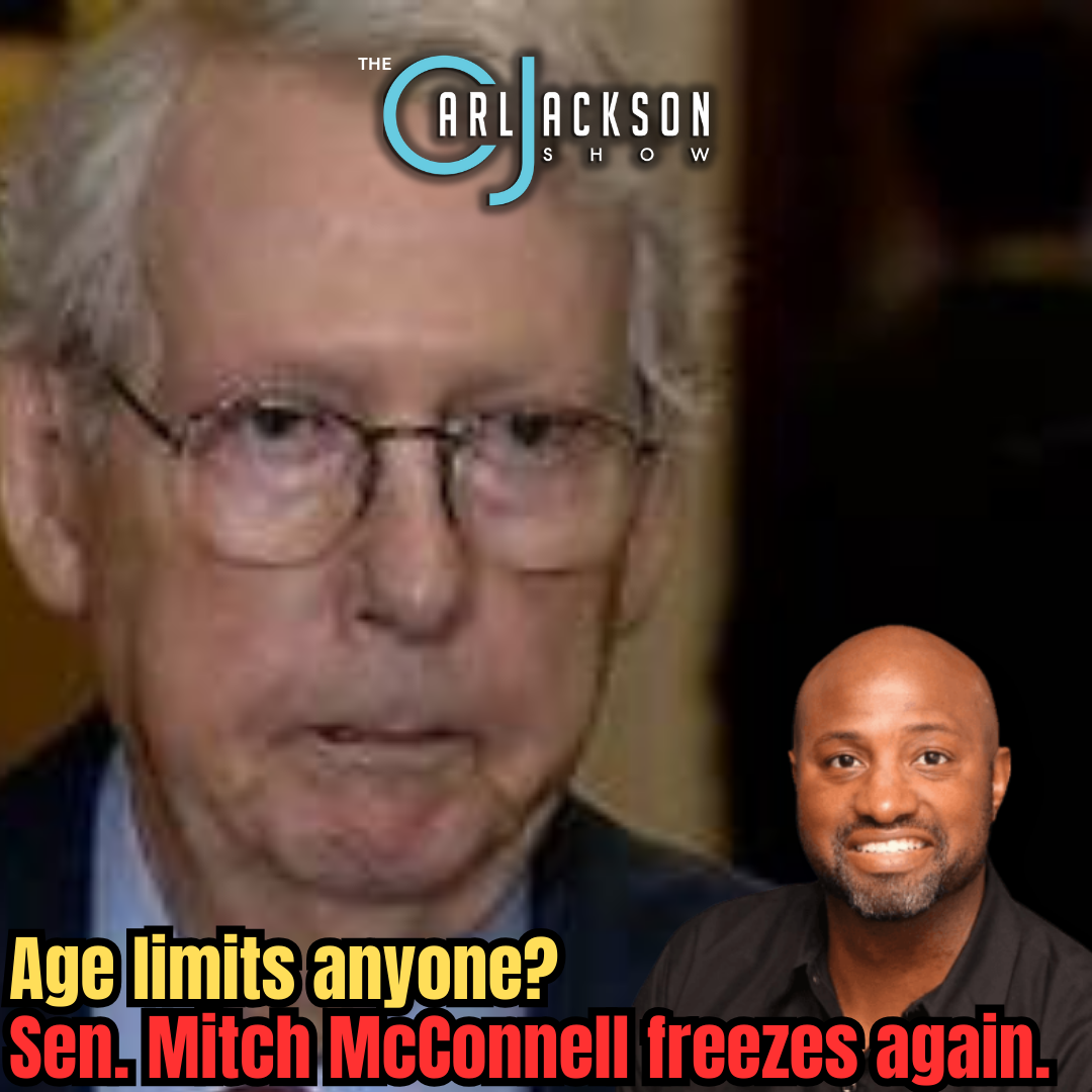 Age limits anyone? Sen. Mitch McConnell freezes again.