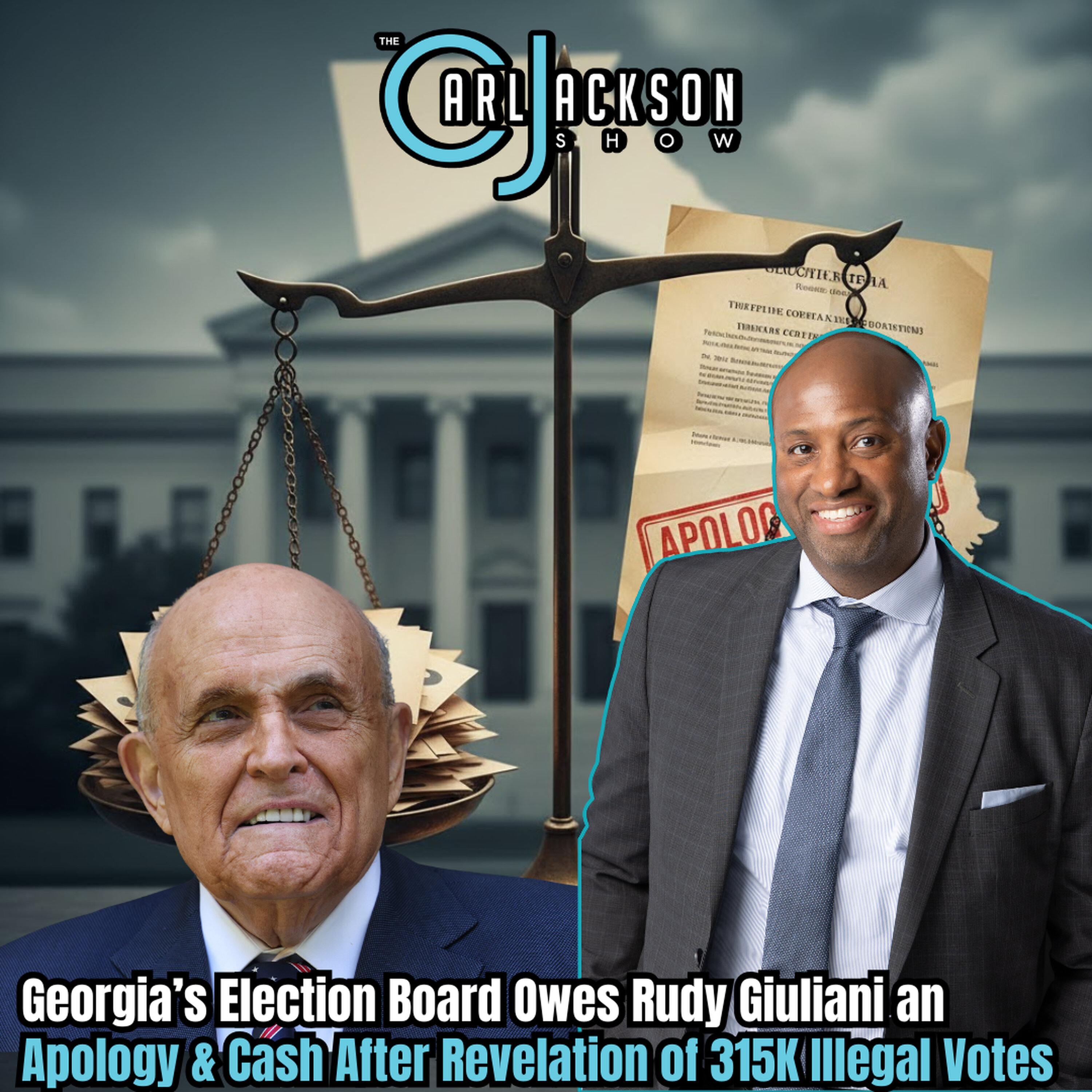 Georgia’s Election Board Owes Rudy Giuliani an Apology & Cash After Revelation of 315K Illegal Votes Georgia’s Election Board Owes Rudy Giuliani an Apology & Cash After Revelation of 315K Illegal Votes