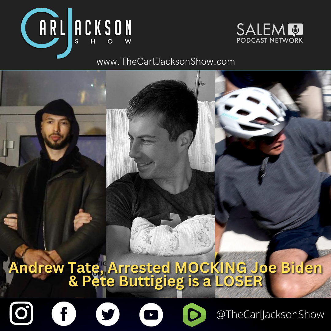 Andrew Tate Arrested, MOCKING Joe Biden & Pete Buttigieg is a LOSER