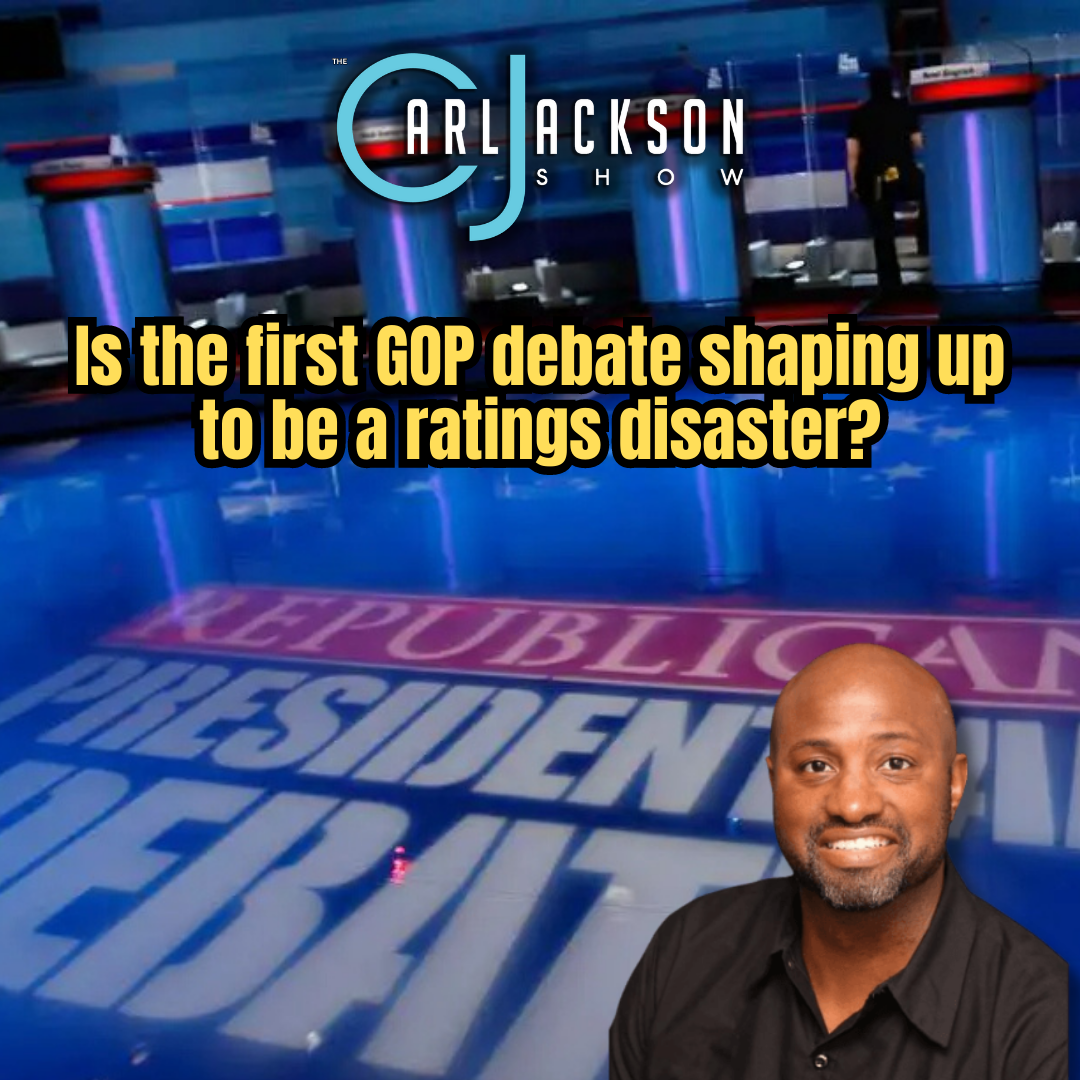 Is the first GOP debate shaping up to be a ratings disaster?