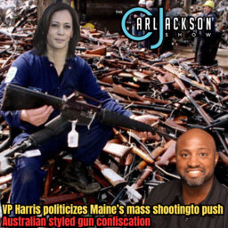 VP Harris politicizes Maine’s mass shooting to push Australian styled gun confiscation