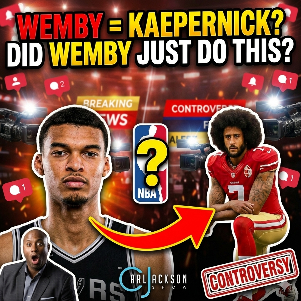 Did “WEMBY” Just Colin Kaepernick the NBA?