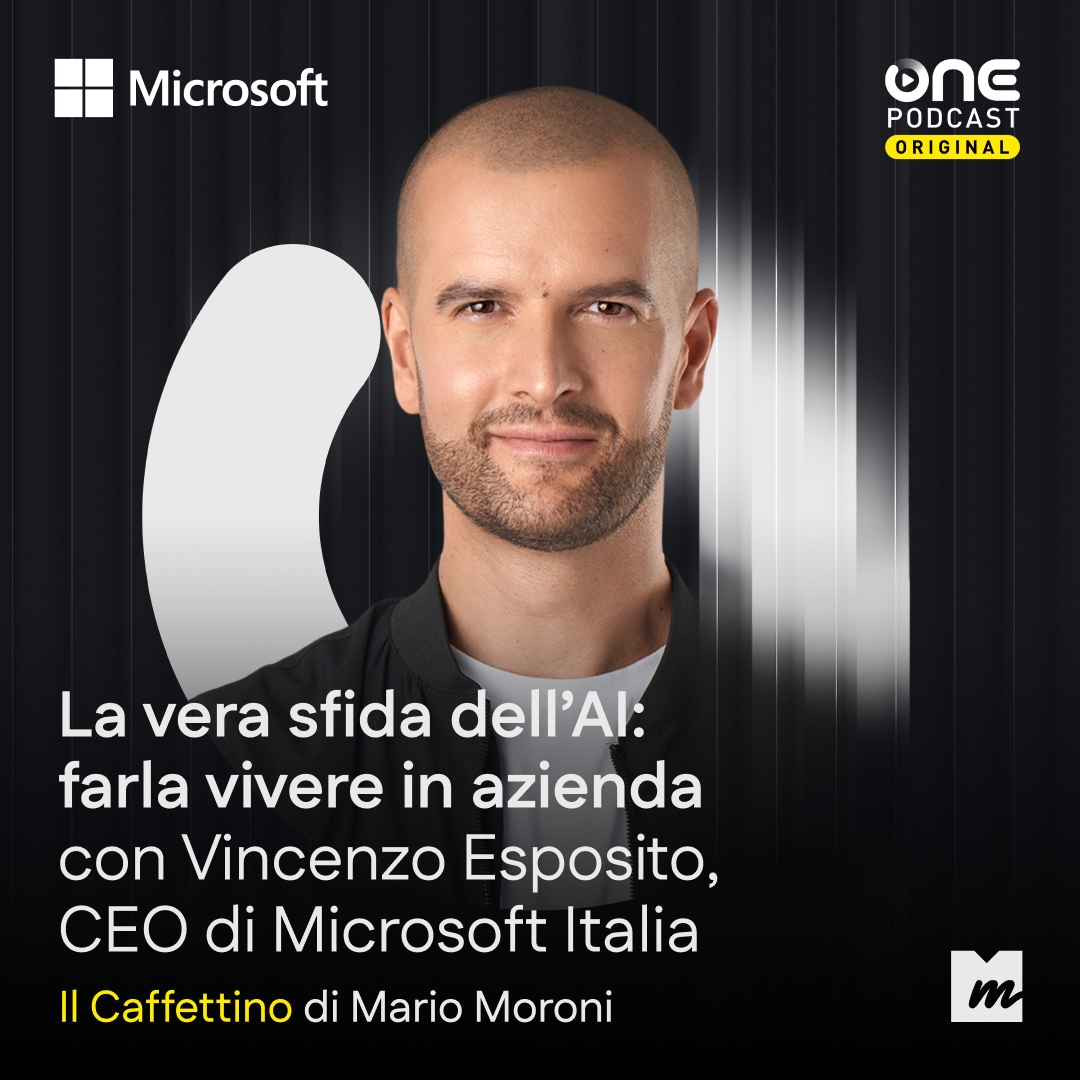 La vera sfida dell’AI: farla vivere in azienda con Vincenzo Esposito CEO di Microsoft Italia