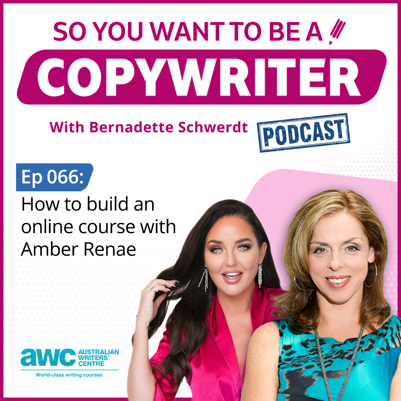 COPYWRITER 066: How to build an online course with Amber Renae