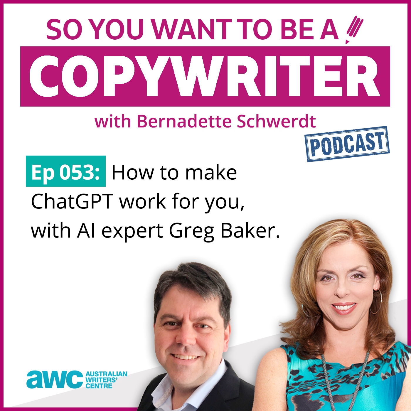 So you want to be a copywriter with Bernadette Schwerdt