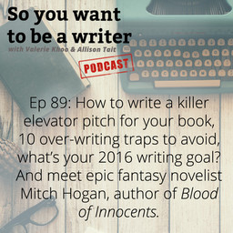 WRITER 089: Meet epic fantasy novelist Mitchell Hogan, author of 'Blood of Innocents'