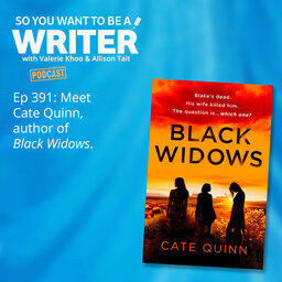 WRITER 391: Meet Cate Quinn, author of 'Black Widows'.
