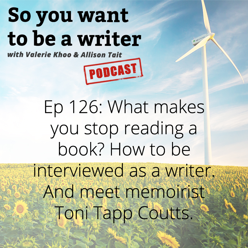 WRITER 126: Meet memoirist Toni Tapp Coutts, author of 'A Sunburnt Childhood'