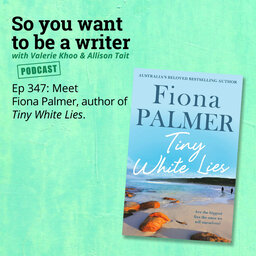 WRITER 347: Meet Fiona Palmer, author of 'Tiny White Lies'.