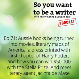 WRITER 071: We talk to literary agent Jacinta di Mase