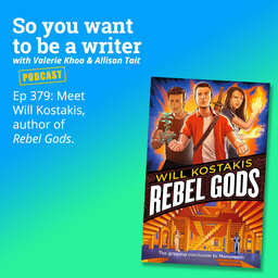 WRITER 379: Meet Will Kostakis, author of 'Rebel Gods'.