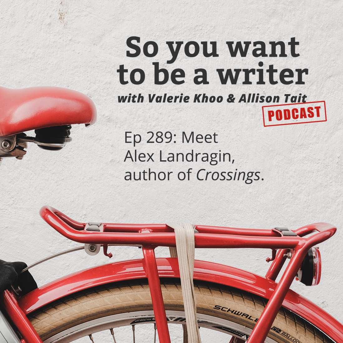 WRITER 289: Meet Alex Landragin, author of 'Crossings'.