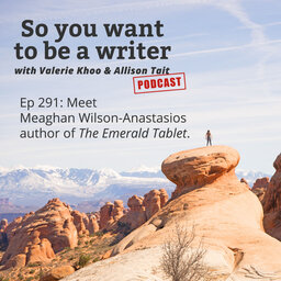 WRITER 291: We chat to Meaghan Wilson-Anastasios, author of 'The Emerald Tablet'.