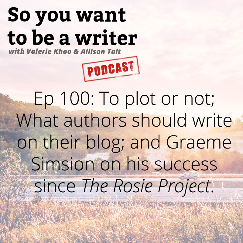 So You Want to be a Writer