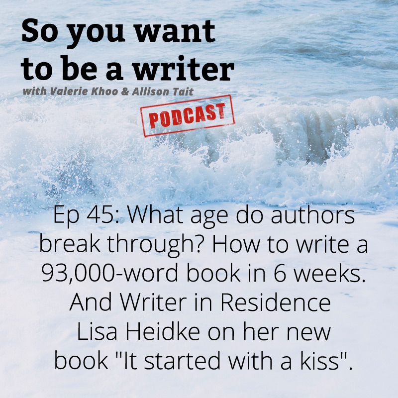 WRITER 045: We chat to Lisa Heidke, author of 'It Started With a Kiss'