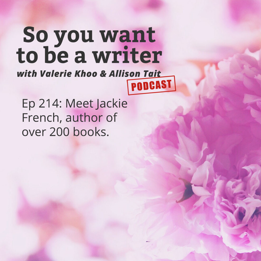 So You Want to be a Writer