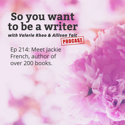 WRITER 214: Meet Jackie French, author of over 200 books