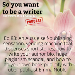 WRITER 083: We chat to uber-publicist Emma Noble, author of 'The DIY Book PR Guide'