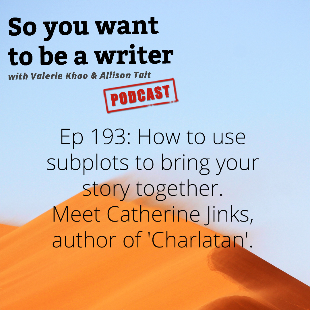 WRITER 193: Meet Catherine Jinks, author of 'Charlatan'