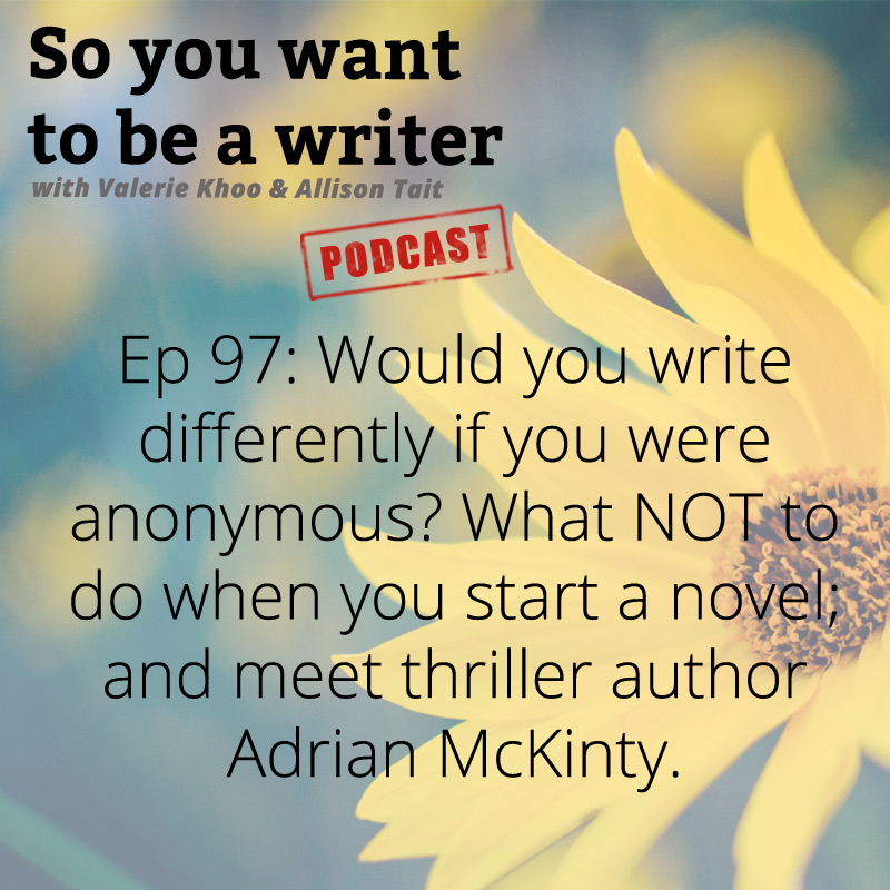WRITER 097: Meet thriller writer Adrian McKinty, author of 'Rain Dogs'