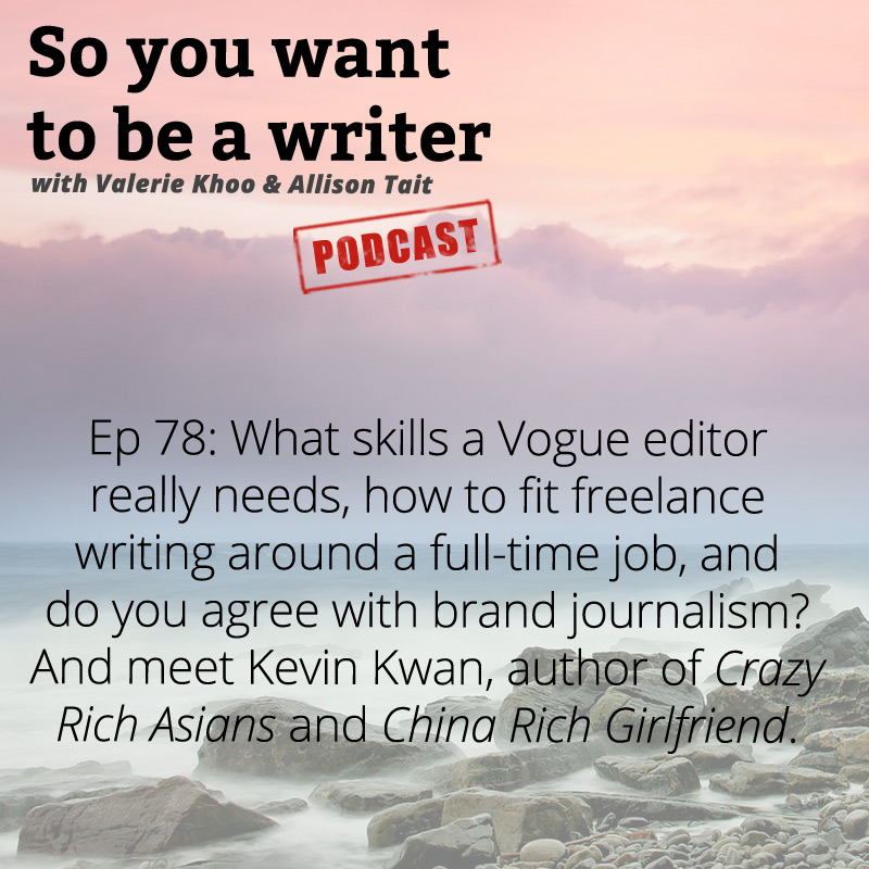So You Want to be a Writer