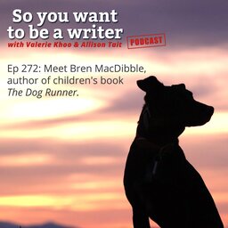 WRITER 272: Bren MacDibble, author of children's book 'The Dog Runner'.