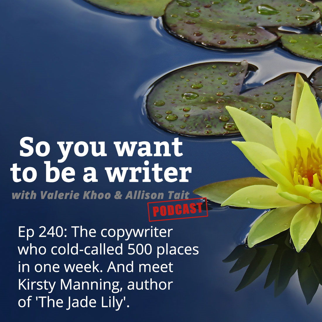 So You Want to be a Writer