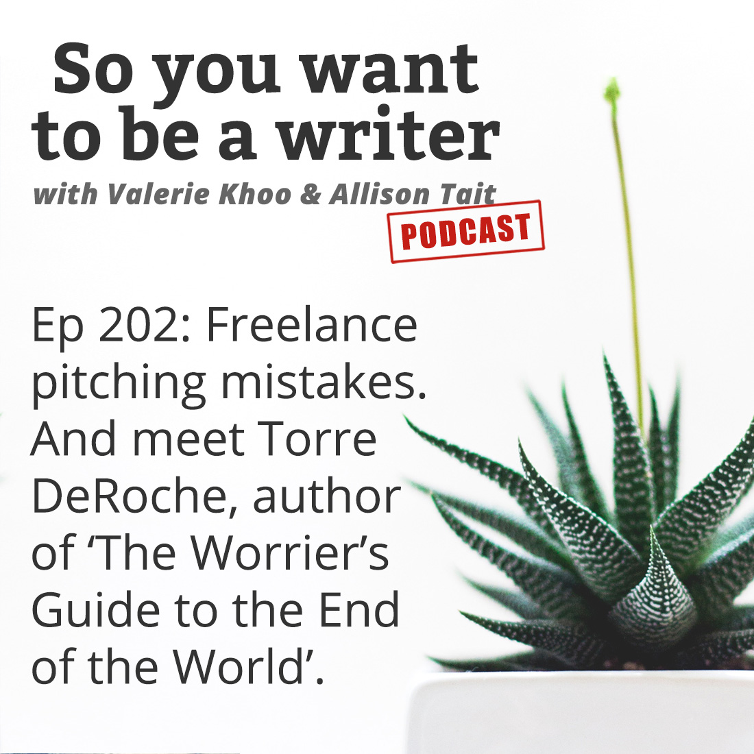 WRITER 202: Meet Torre DeRoche, author of 'The Worrier's Guide to the End of the World'