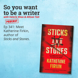 WRITER 341: Meet Katherine Firkin, author of 'Sticks and Stones'.