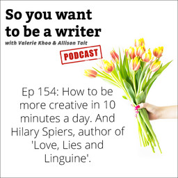WRITER 154: We chat to Hilary Spiers, author of 'Love, Lies and Linguine'