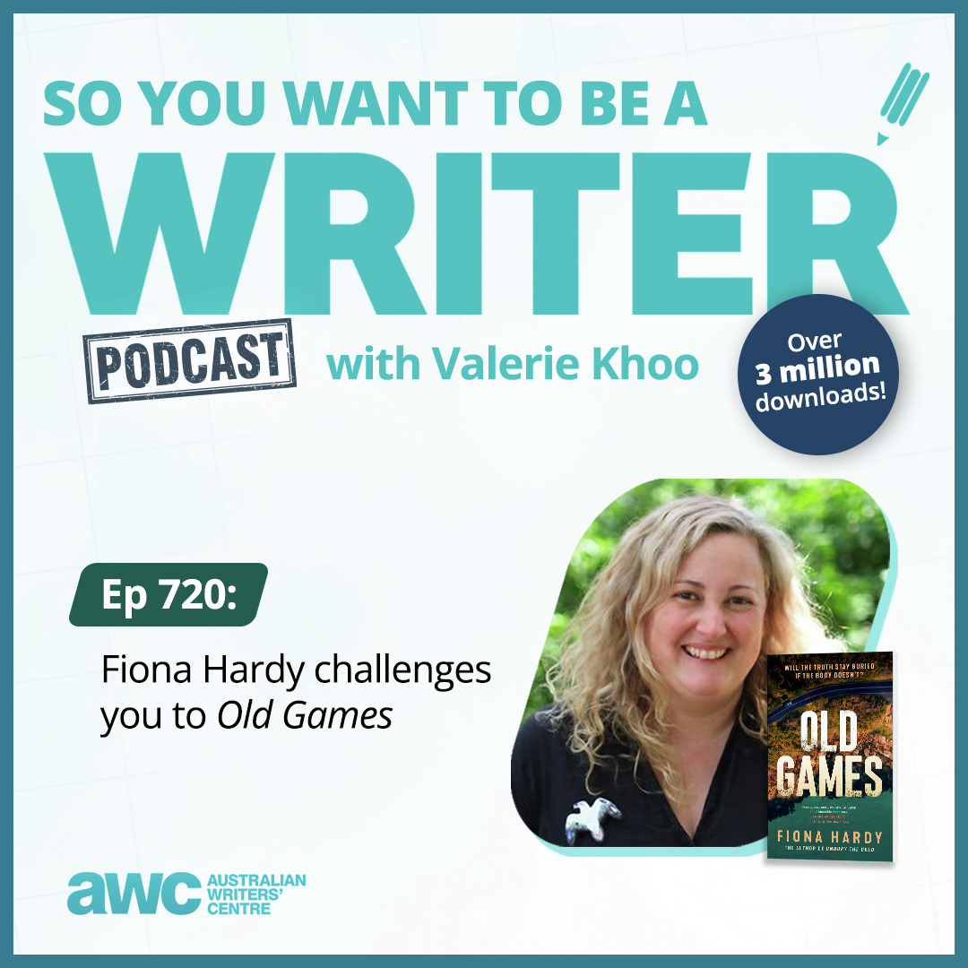 Writing Podcast Episode 720: Fiona Hardy challenges you to 'Old Games'