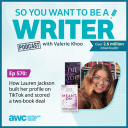 WRITER 570: Lauren Jackson on how she went viral on TikTok and scored her book deals.